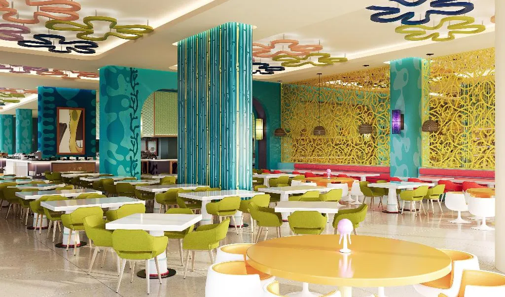 Restaurant, The Land of Legends Nickelodeon Theme Park, Antalya