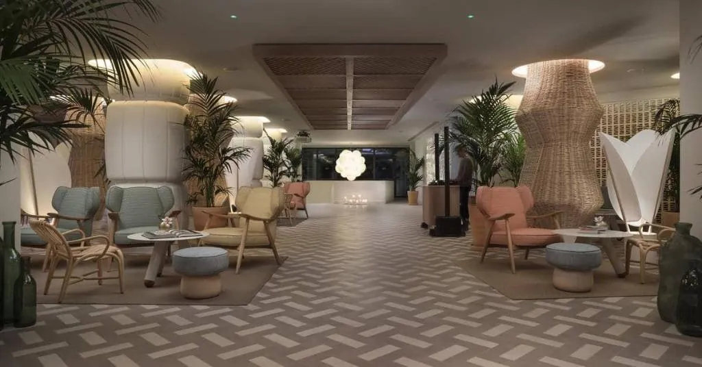 Lobby, ME Sitges Terramar, Costa Brava