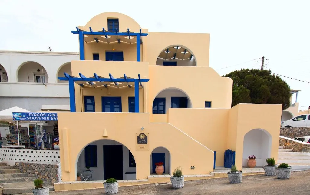 General view, Cultural House, Santorini