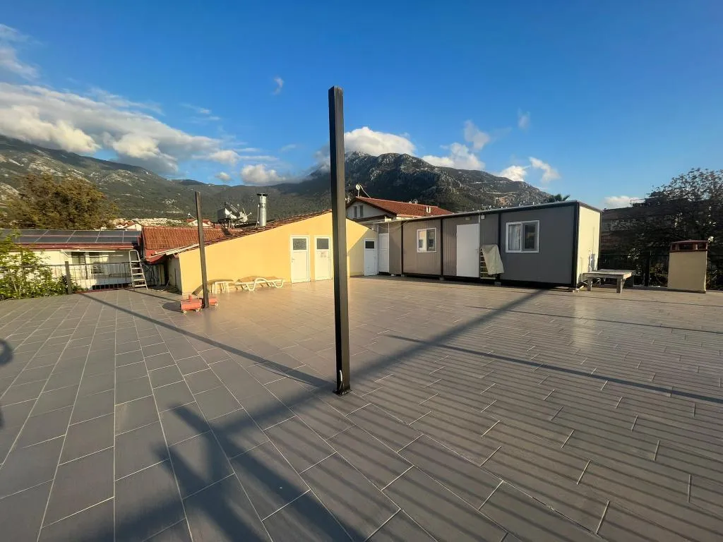 Terrace, Happy Nur Hotel, Dalaman