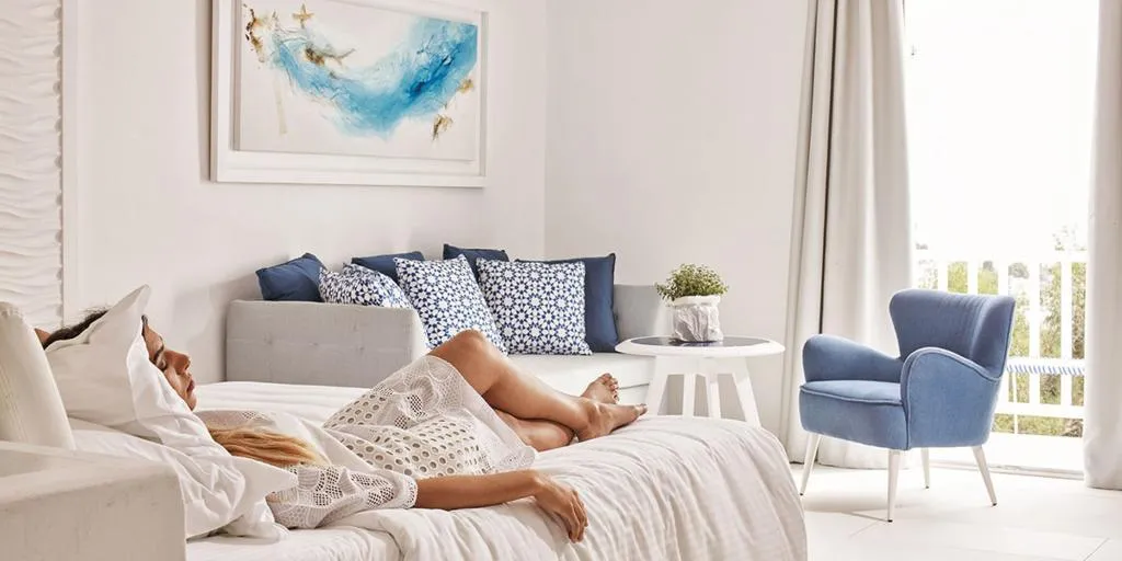 SUITE WITH JACUZZI Room, Myconian Ambassador Hotel Relais & Chateaux, Mykonos