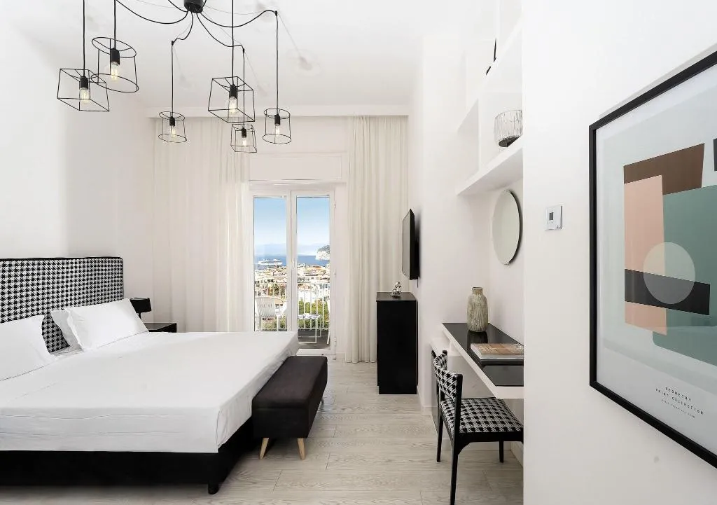 TWIN DELUXE SEA VIEW Room, Conca Park, Naples