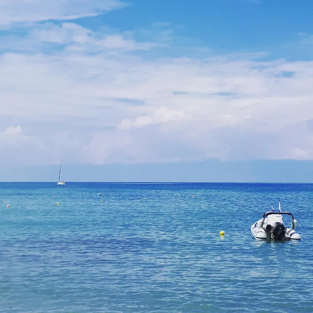 Beach, Akti Anastasia, Corfu