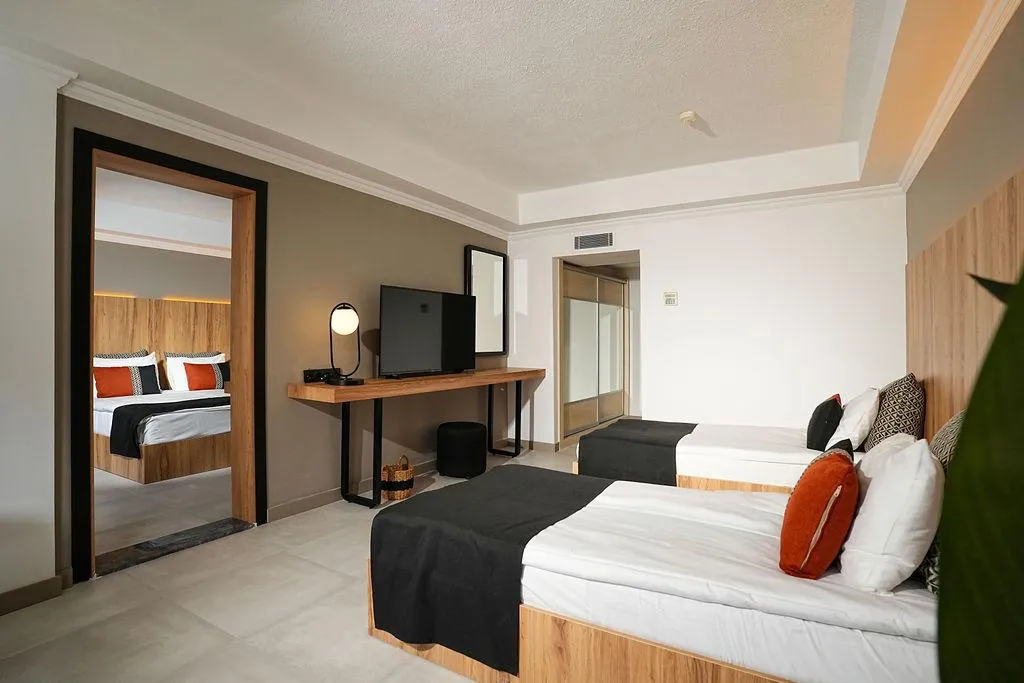 FAMILY ROOM SIDE SEA VIEW Room, Club Beyy Resort, Izmir
