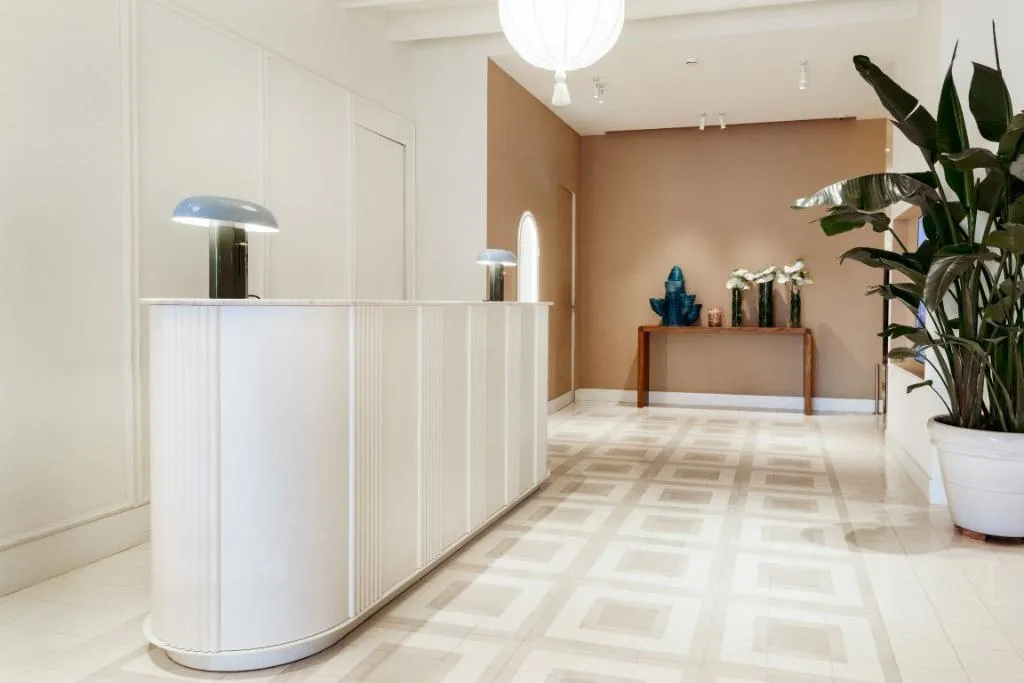 Lobby, Hotel Plaza, Naples