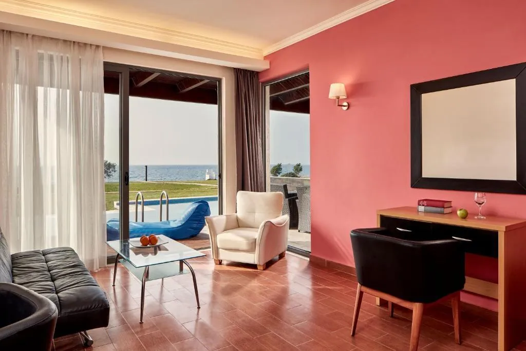 JUNIOR SUITE WITH PRIVATE POOL Room, All Senses Nautica Blue Exclusive Resort, Rhodes
