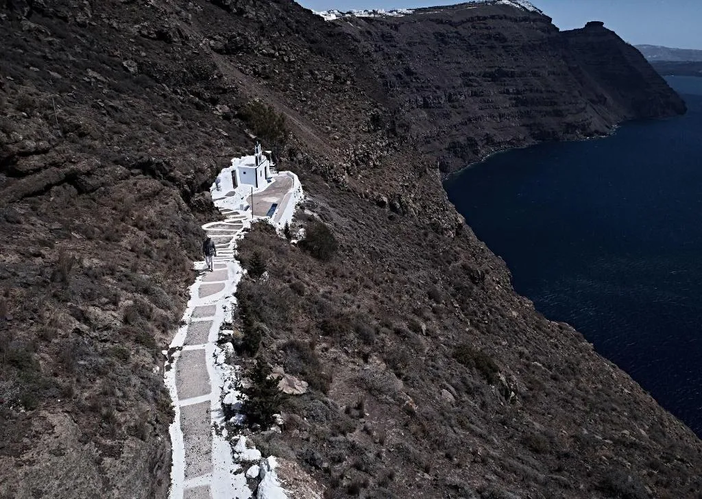 General view, Istoria Hotel, Santorini
