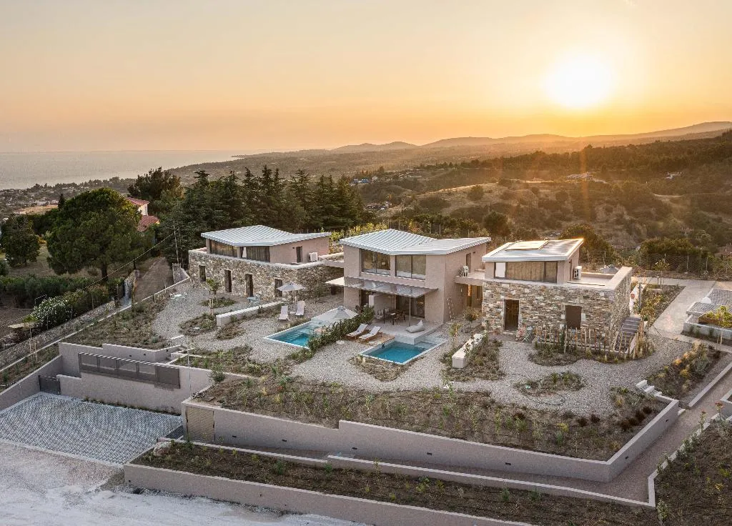 VILLA TWO BEDROOMS Room, Etheres, Halkidiki