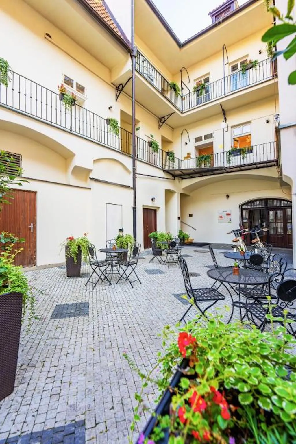 Terrace, Josephine Old Town Square - Czech Leading Hotel, Prague