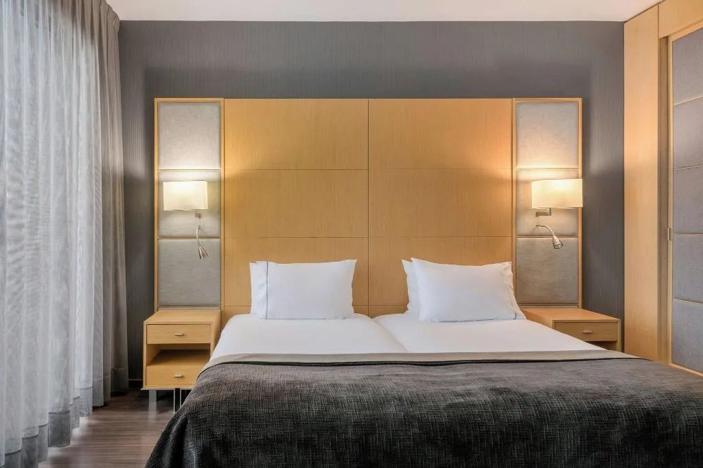 TWIN ONE BEDROOM WITH VIEWS Room, AC Barcelona Victoria Suites, Barcelona