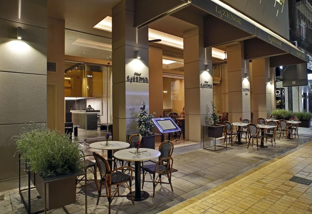 General view, Lozenge Hotel, Athens