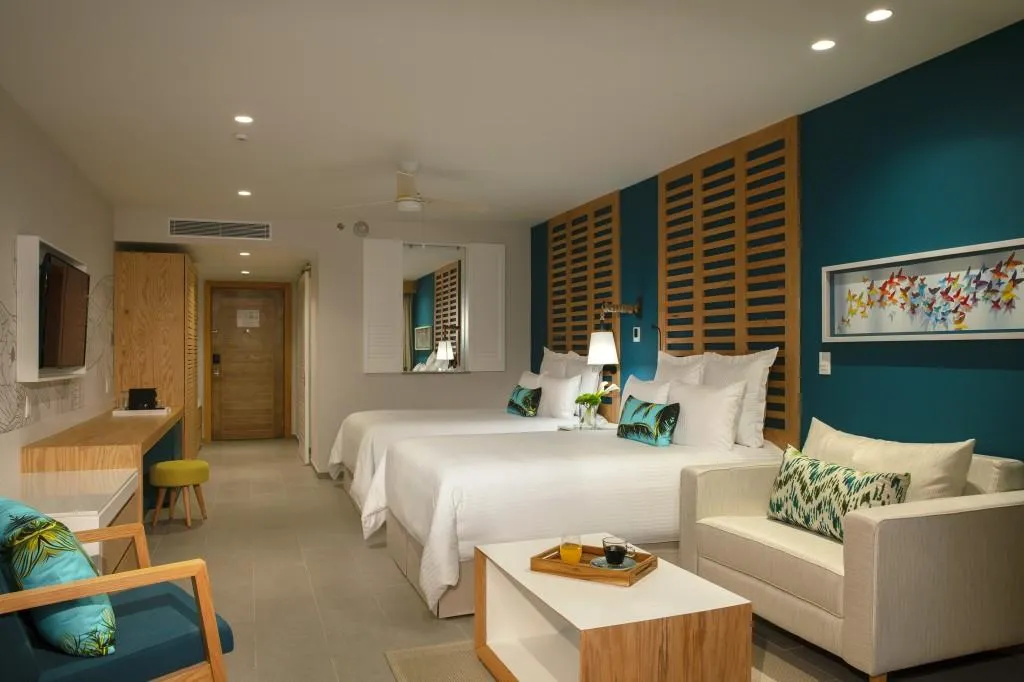 JUNIOR SUITE TWO DOUBLE BEDS Room, Dreams Natura Resort & Spa, Cancun Area