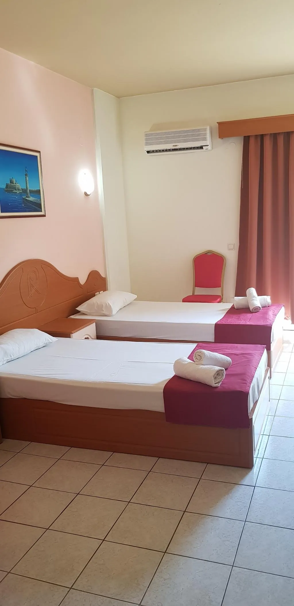 Double or Twin STANDARD Room, Romantza Mare, Rhodes