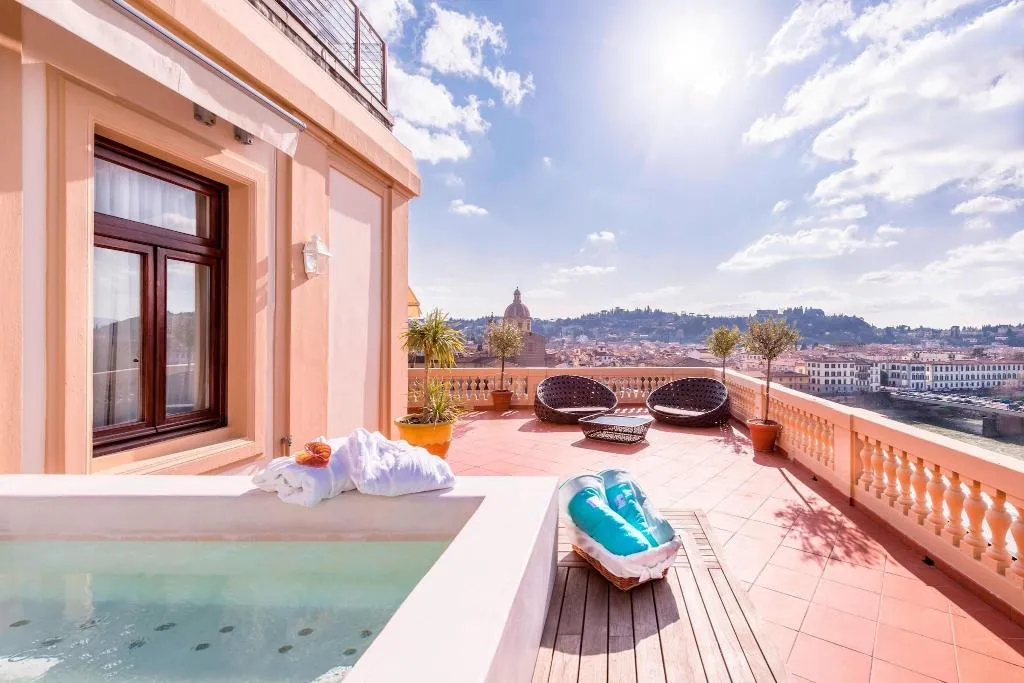 Terrace, The Westin Excelsior, Florence