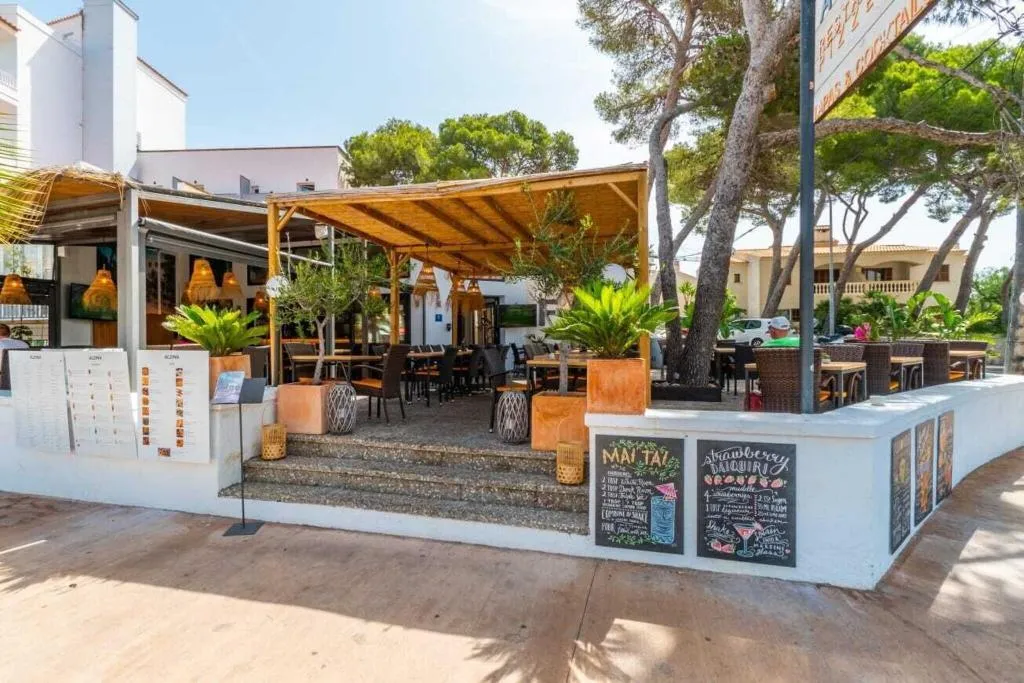 Restaurant, Hostal Alcina, Majorca