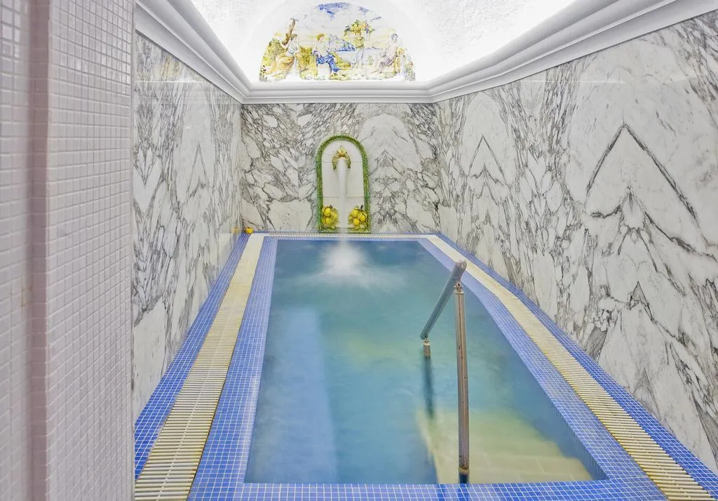 Pool, Strand Hotel Delfini, Naples