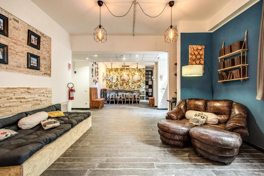 Lobby, Hostel Trastevere 2, Rome