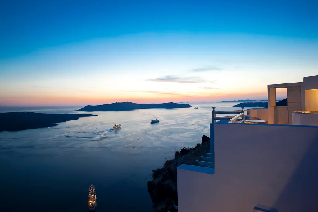 General view, Adamant Suites, Santorini