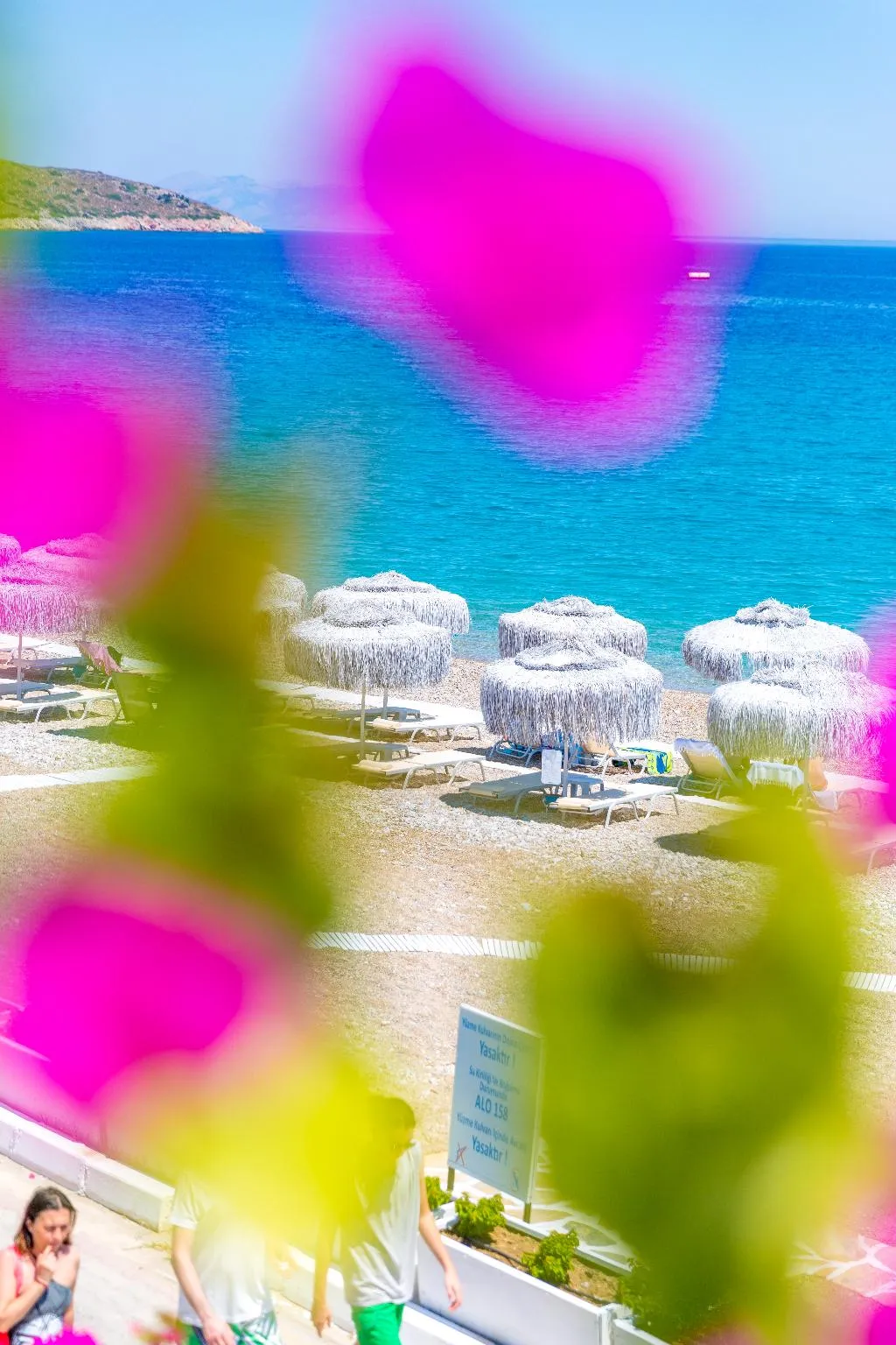 Beach, Otel Mavi Beyaz Palamutbükü, Dalaman