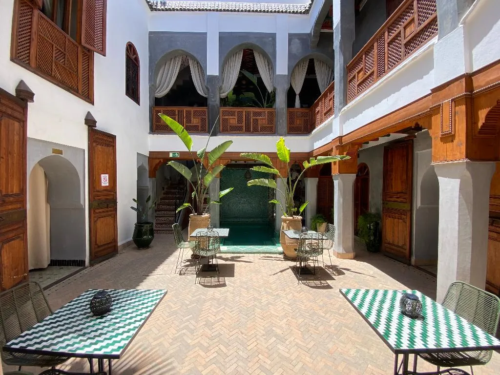 General view, Riad Bab Yacout, Marrakech