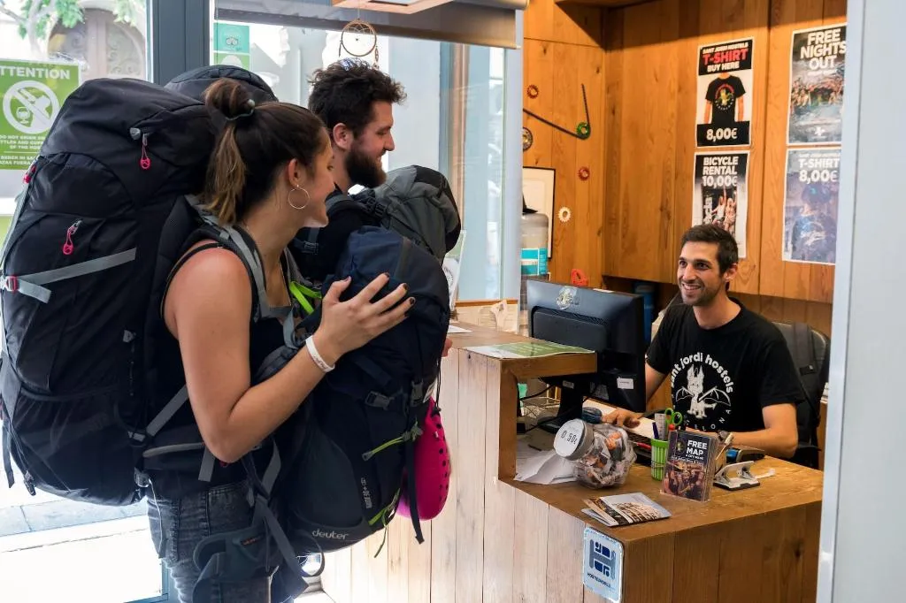 Lobby, Sant Jordi Gracia Hostel, Barcelona