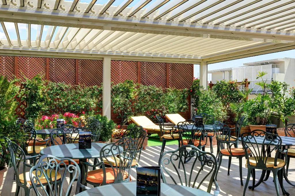General view, Marcella Royal - Rooftop Garden, Rome