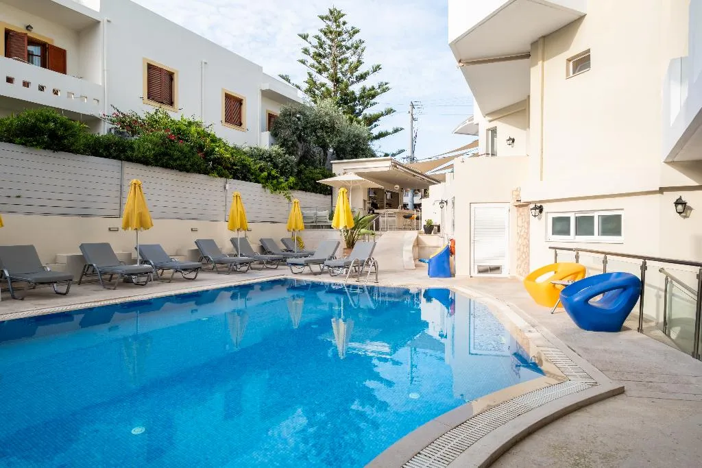 Pool, Dimitrios Beach Hotel, Crete