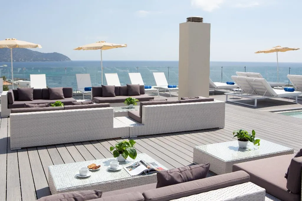 Terrace, Hotel Sabina Playa, Majorca