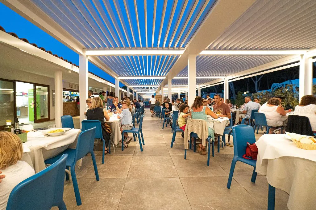 Restaurant, Camping Baia Blu La Tortuga, Olbia