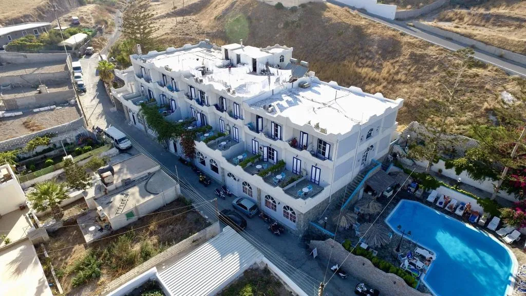 General view, Porto Castello, Santorini