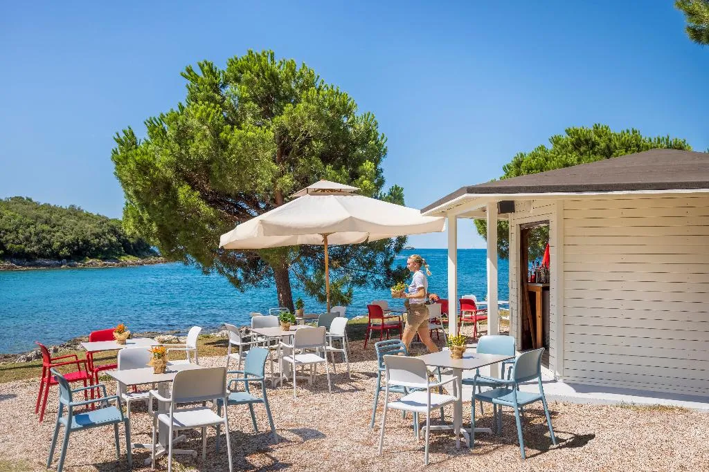 Beach, Valkanela Campsite Mobile Homes, Istria
