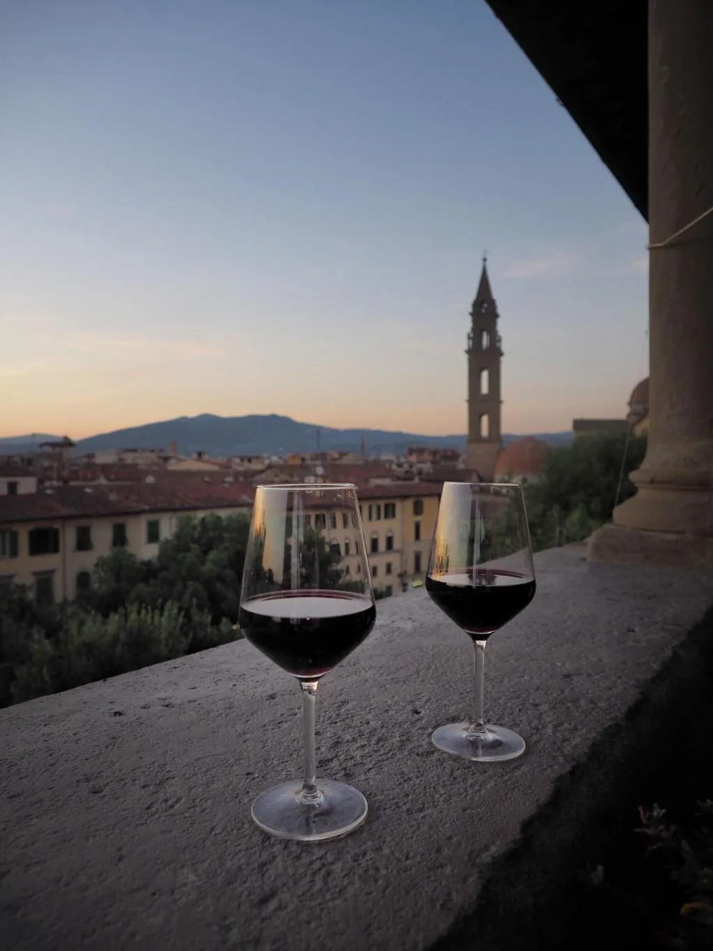 Terrace, Hotel Palazzo Guadagni, Florence