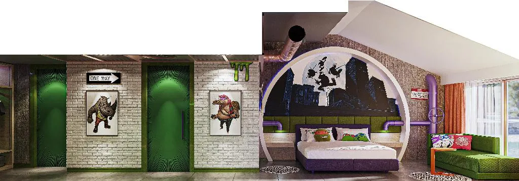 DOUBLE DELUXE Room, The Land of Legends Nickelodeon Theme Park, Antalya
