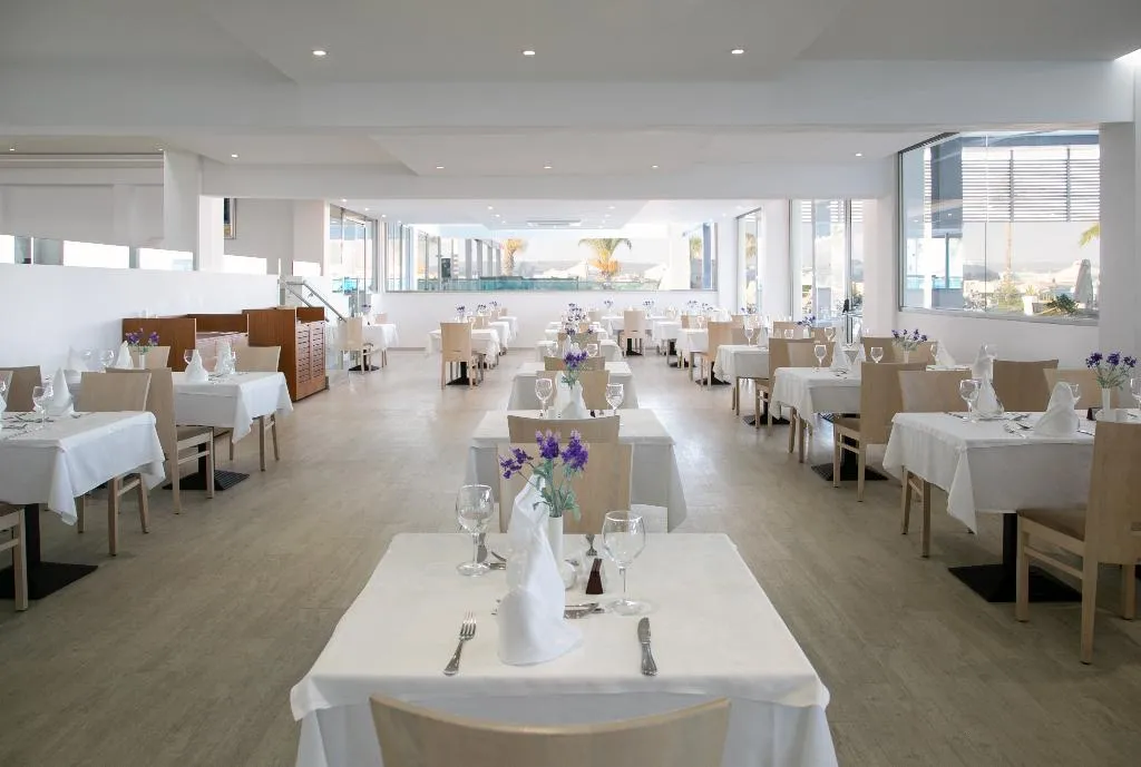 Restaurant, Asterias Beach Hotel, Cyprus