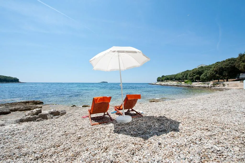 Beach, Porto Sole Campsite Mobile Homes, Istria