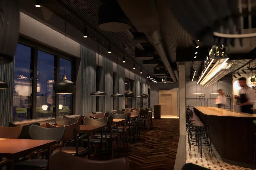 Restaurant, Scandic Norreport, Copenhagen