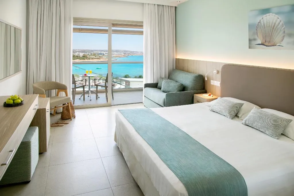 Double or Twin SEA VIEW Room, Asterias Beach Hotel, Cyprus