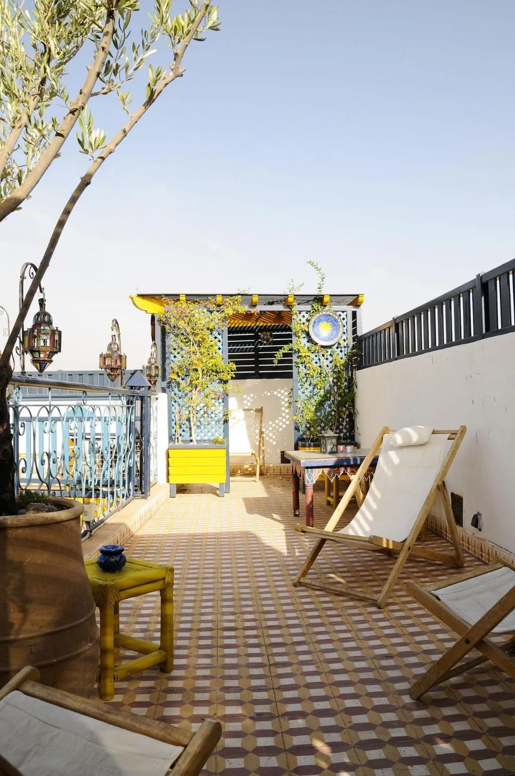 Terrace, Riad Zara, Marrakech