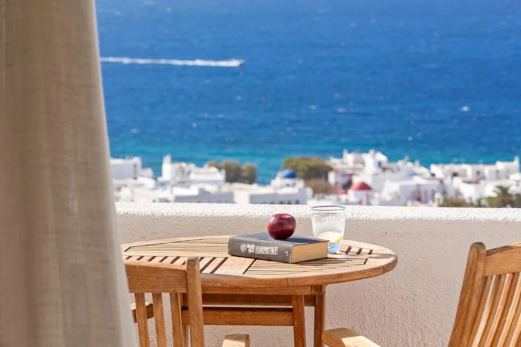 Terrace, Vencia Boutique Hotel, Mykonos
