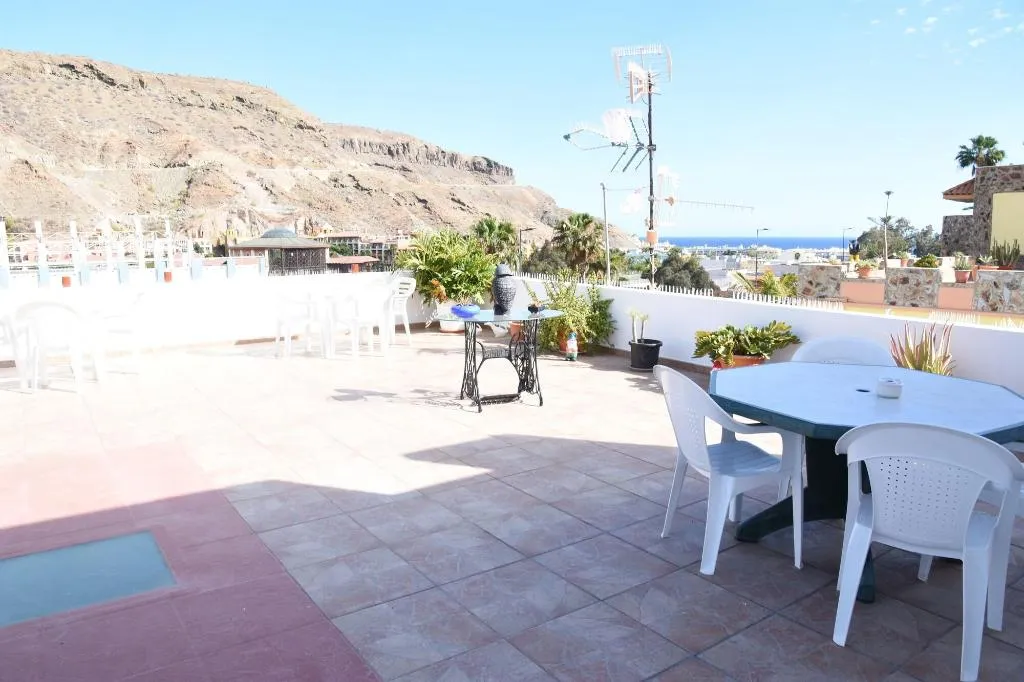 Terrace, Pensión Eva, Gran Canaria