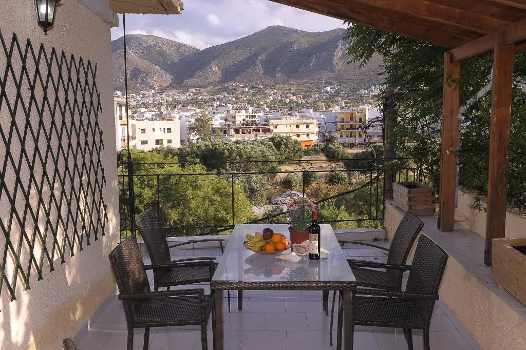 Terrace, Erofili Apartments, Crete