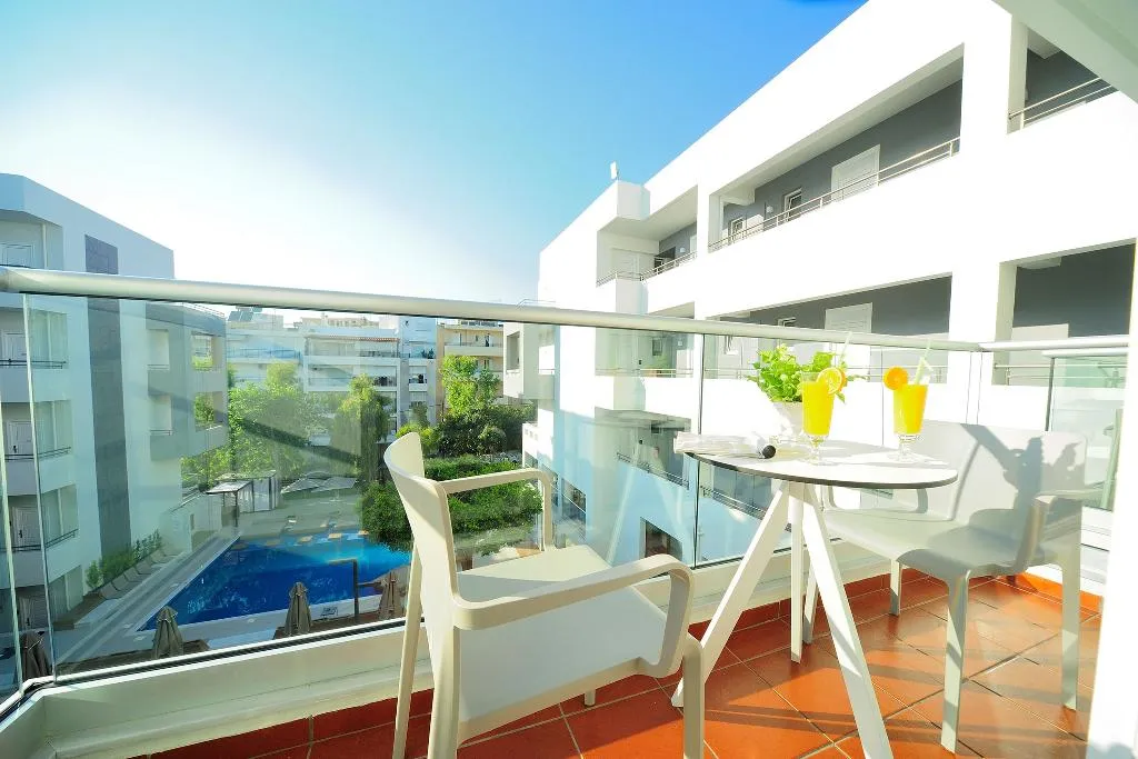 Double or Twin DELUXE POOL VIEW Room, Atrium Ambiance Hotel, Crete