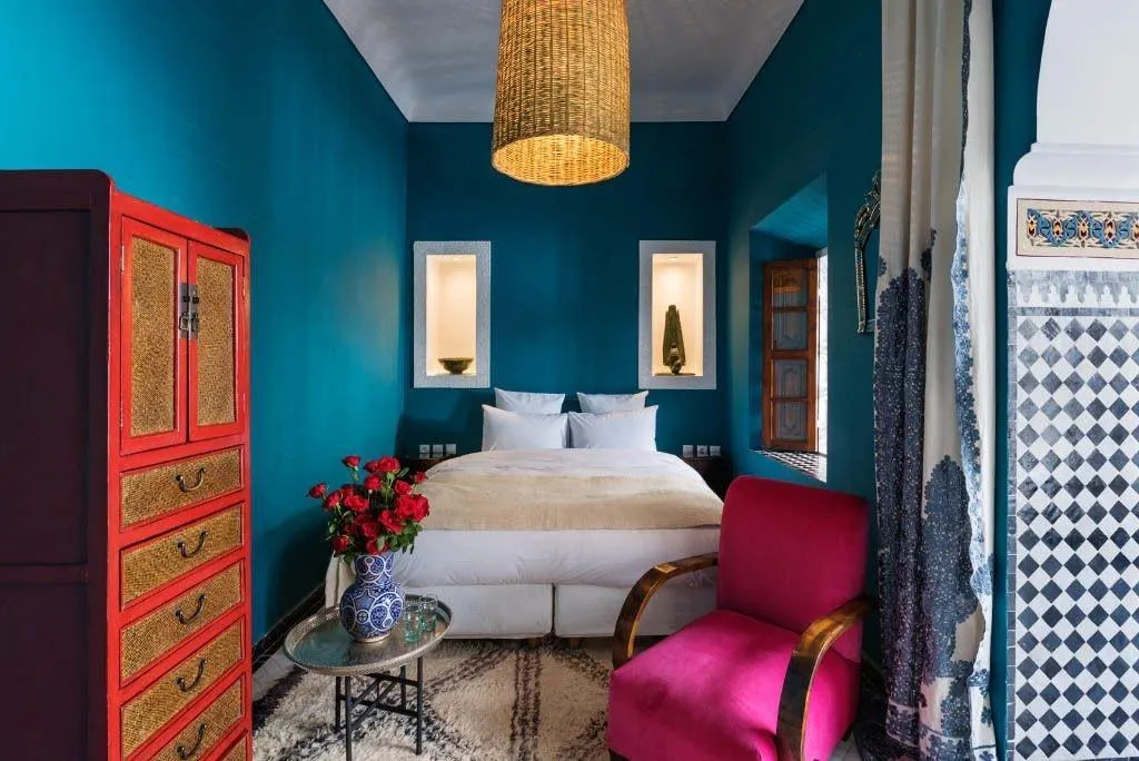 General view, Riad Les Yeux Bleus, Marrakech