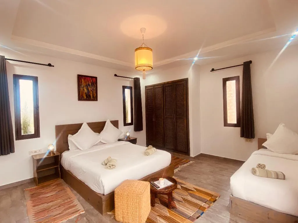 FAMILY ROOM WITH DOUBLE BED Room, Dar Ayman hotel, Essaouira