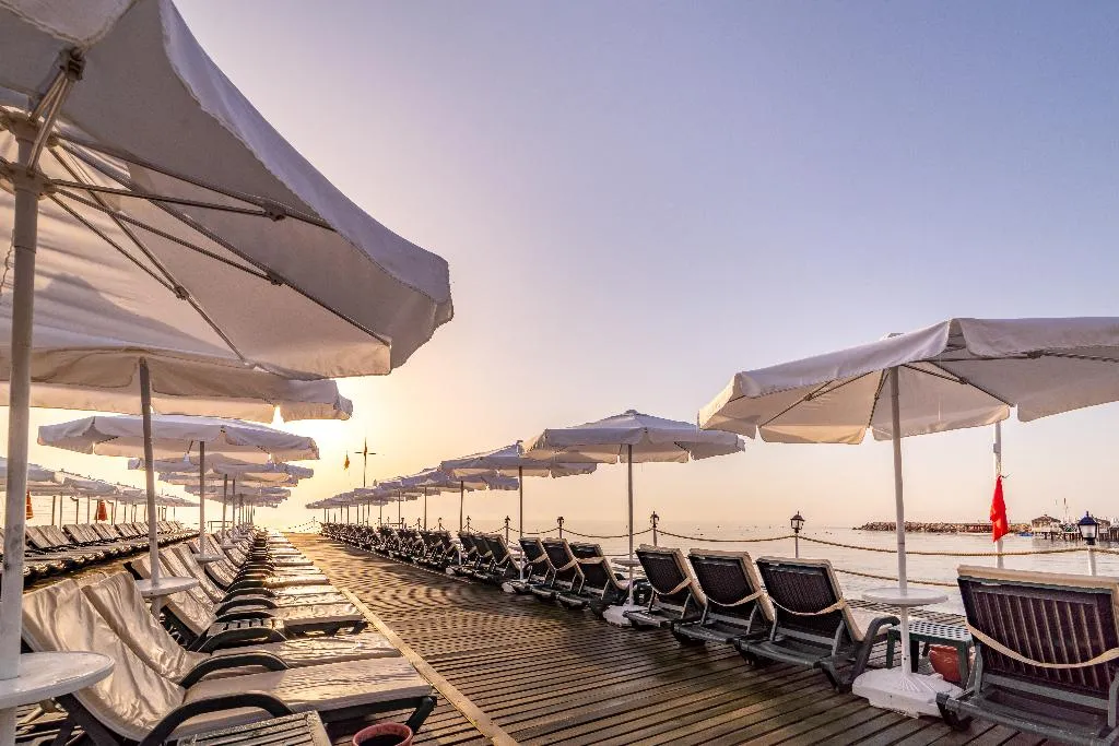 Beach, Gypsophila Club Marine, Antalya