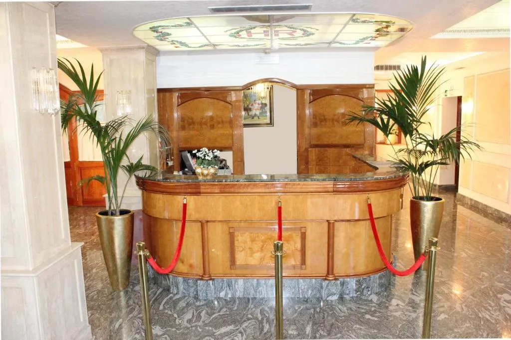 Lobby, Hotel Romulus, Rome