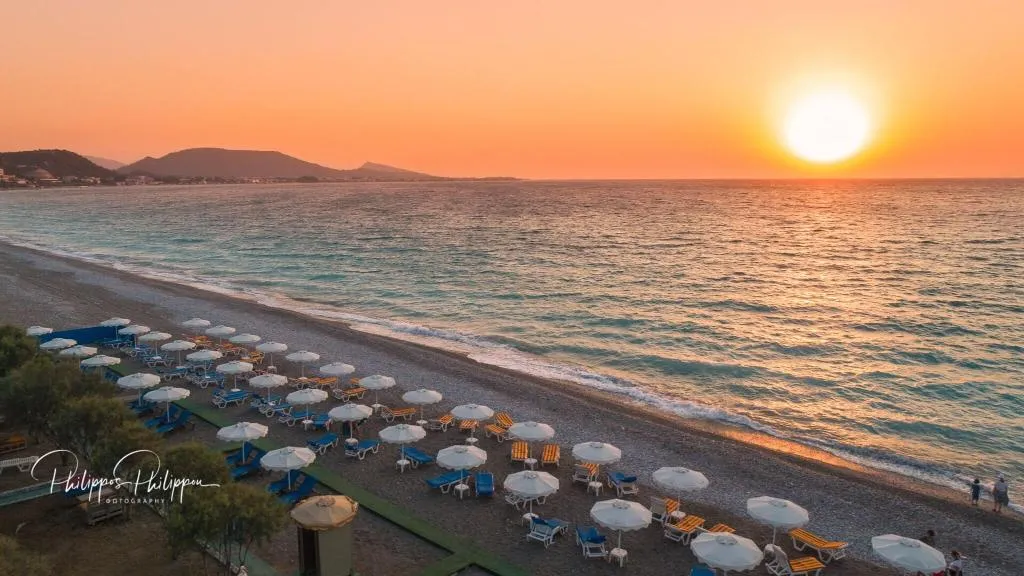 Beach, Sirene beach, Rhodes