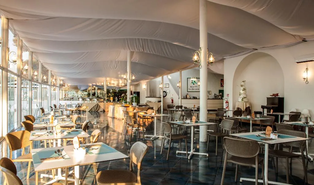 Restaurant, New Barcavela Hotel, Cagliari