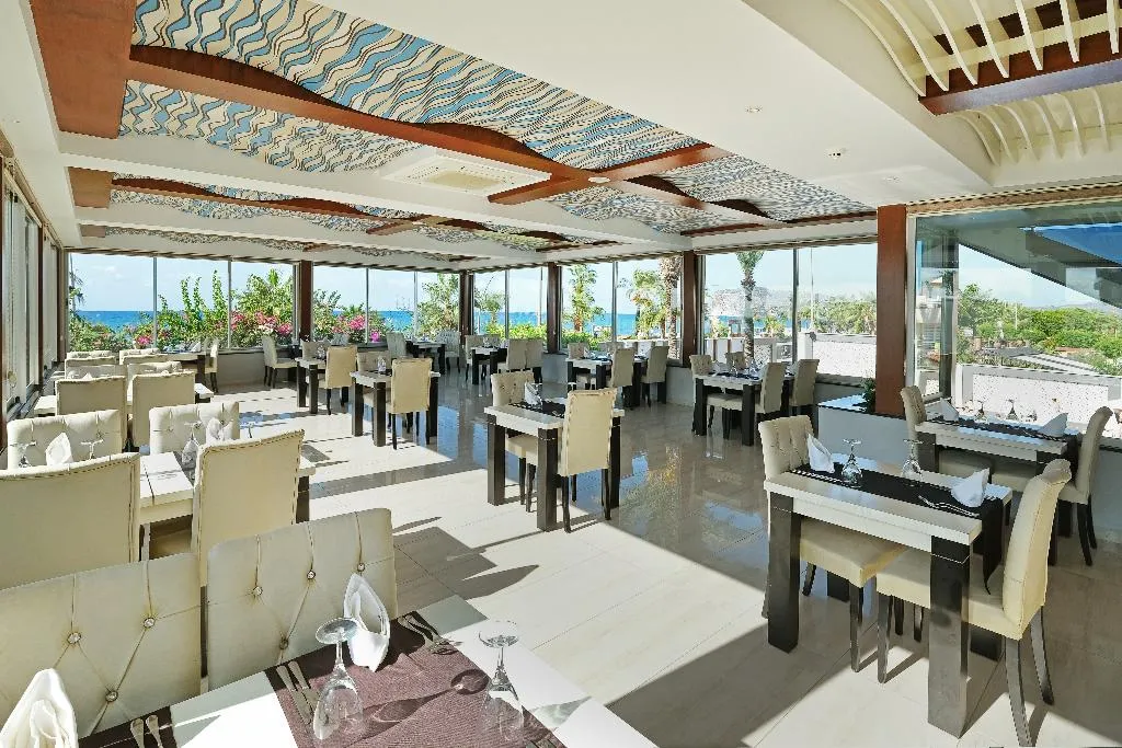 Restaurant, Kaila Beach Hotel, Antalya
