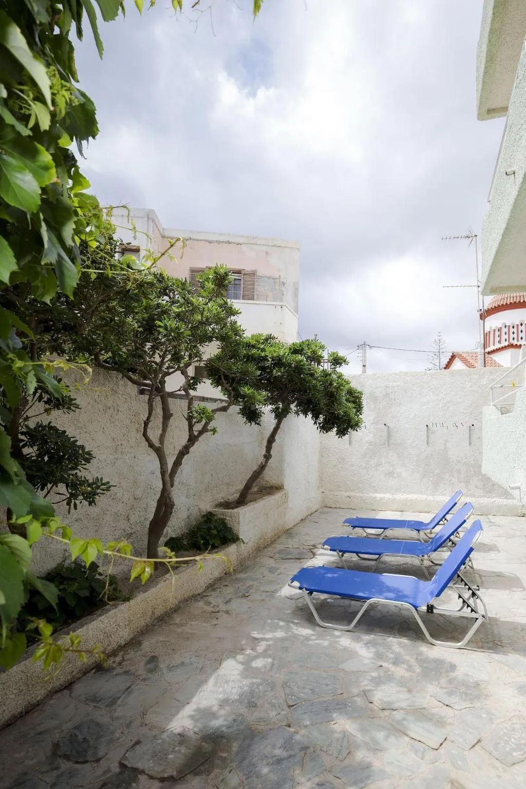 Terrace, Kissamia Rooms, Crete